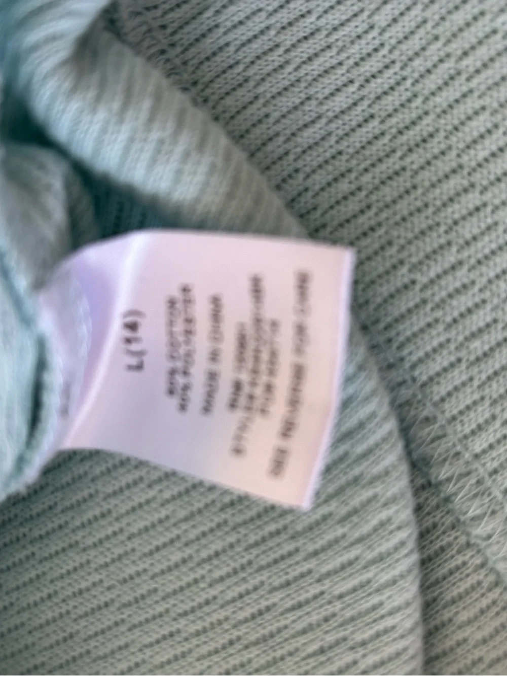 Pink Republic Girls Green Crew Neck Long Sleeve Knit Pullover Shirt Large 14